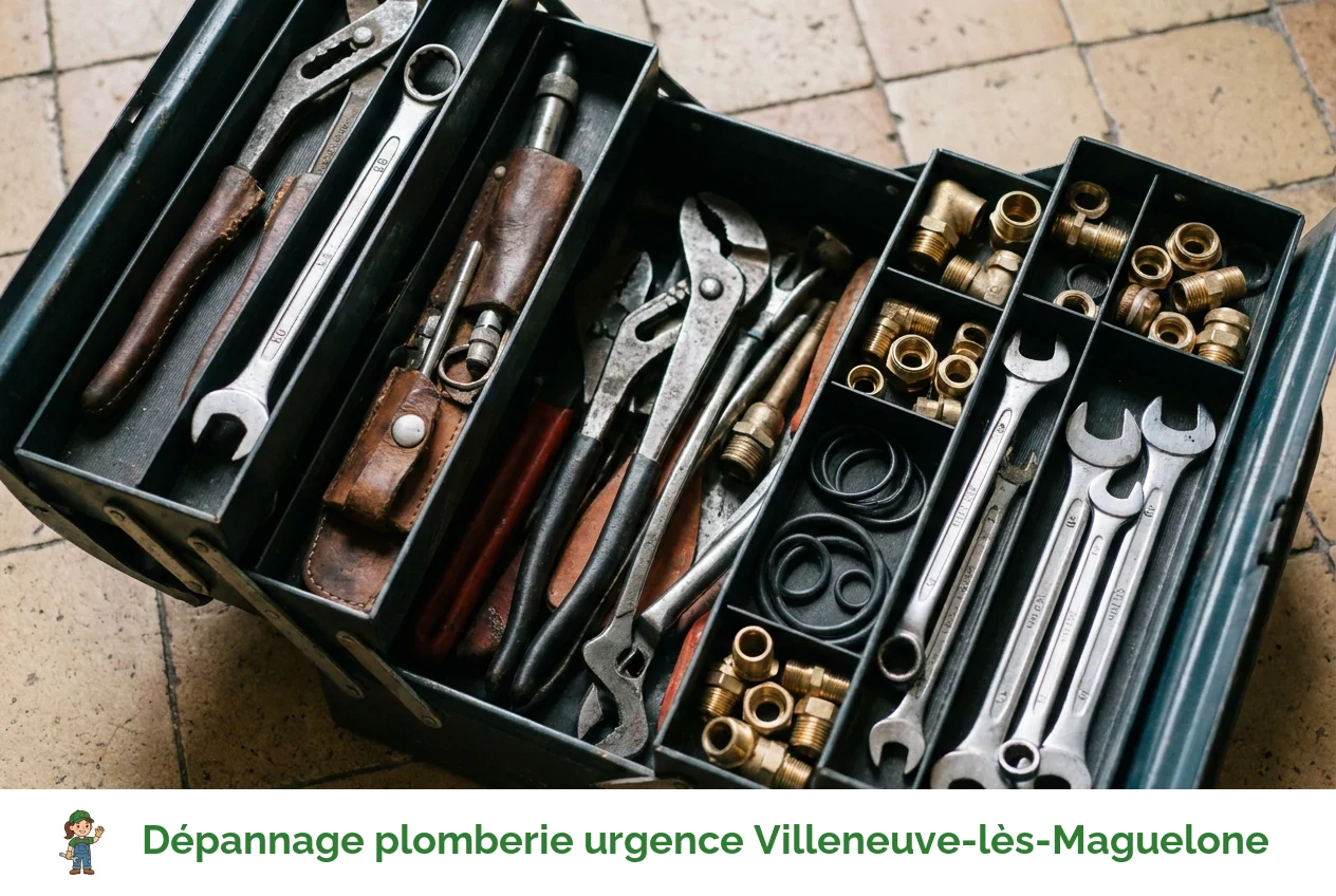 Dépannage plomberie urgence à Villeneuve-lès-Maguelone