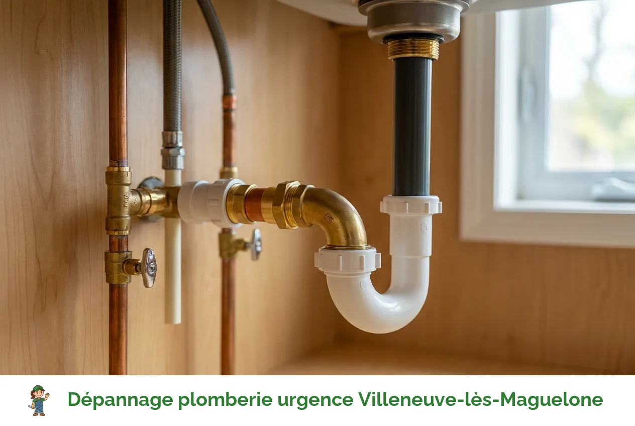 Dépannage plomberie urgence à Villeneuve-lès-Maguelone