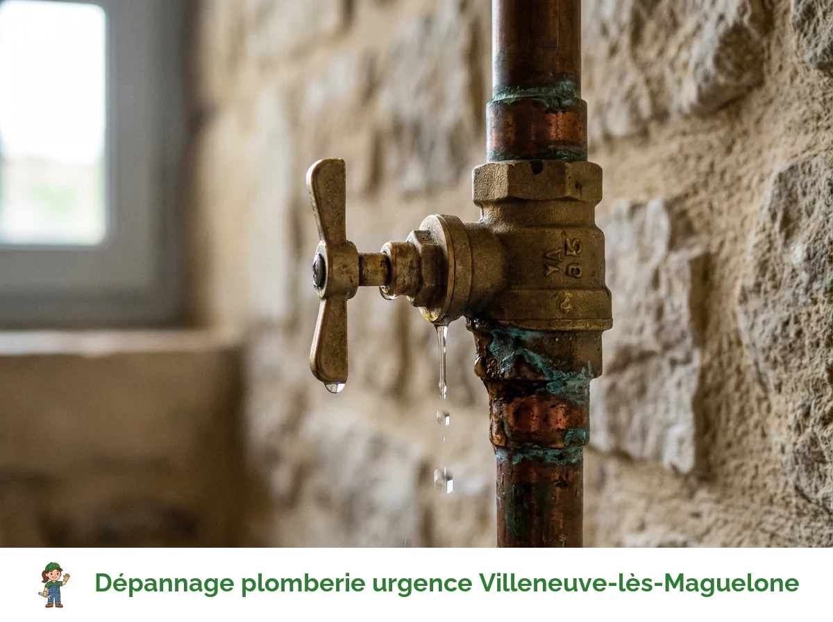 Dépannage plomberie urgence à Villeneuve-lès-Maguelone