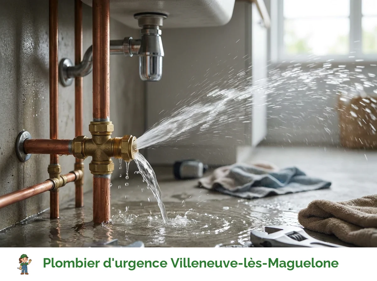 Plombier d'urgence à Villeneuve-lès-Maguelone