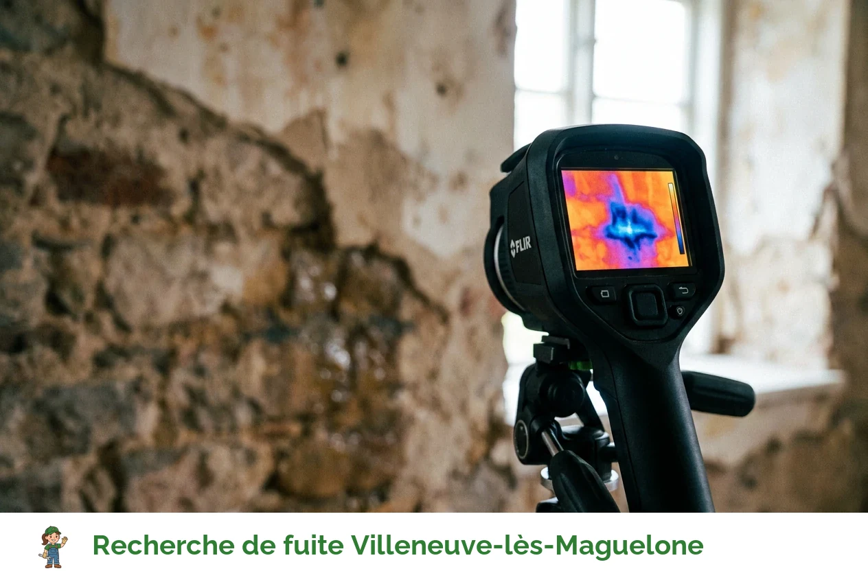 Recherche de fuite à Villeneuve-lès-Maguelone