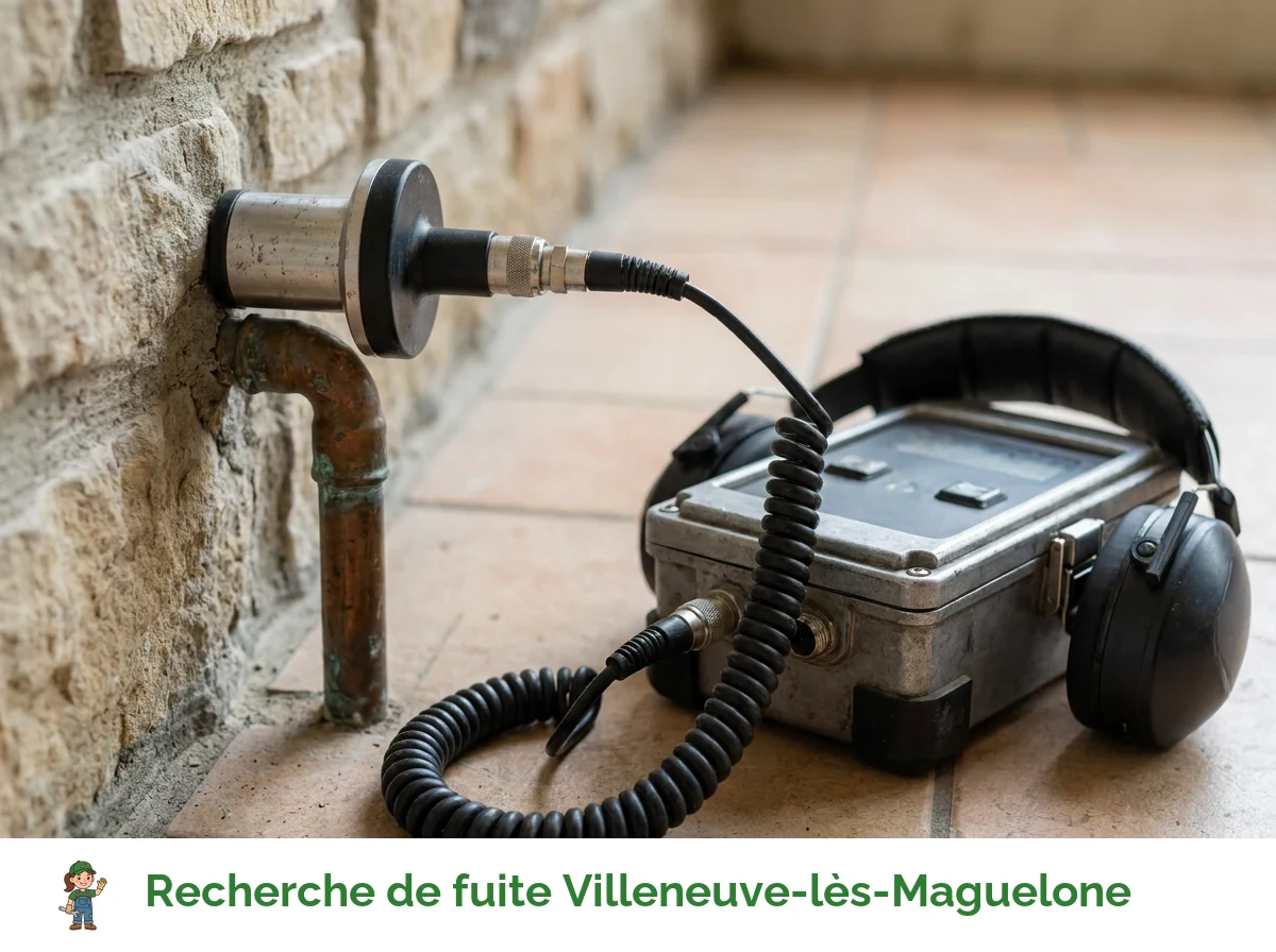 Recherche de fuite à Villeneuve-lès-Maguelone