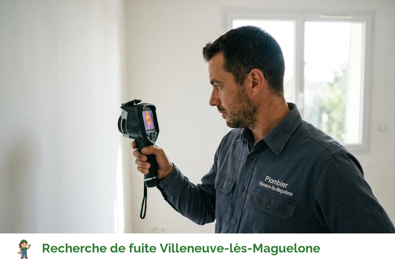Recherche de fuite à Villeneuve-lès-Maguelone