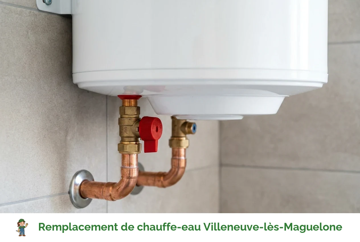 Remplacement de chauffe-eau à Villeneuve-lès-Maguelone