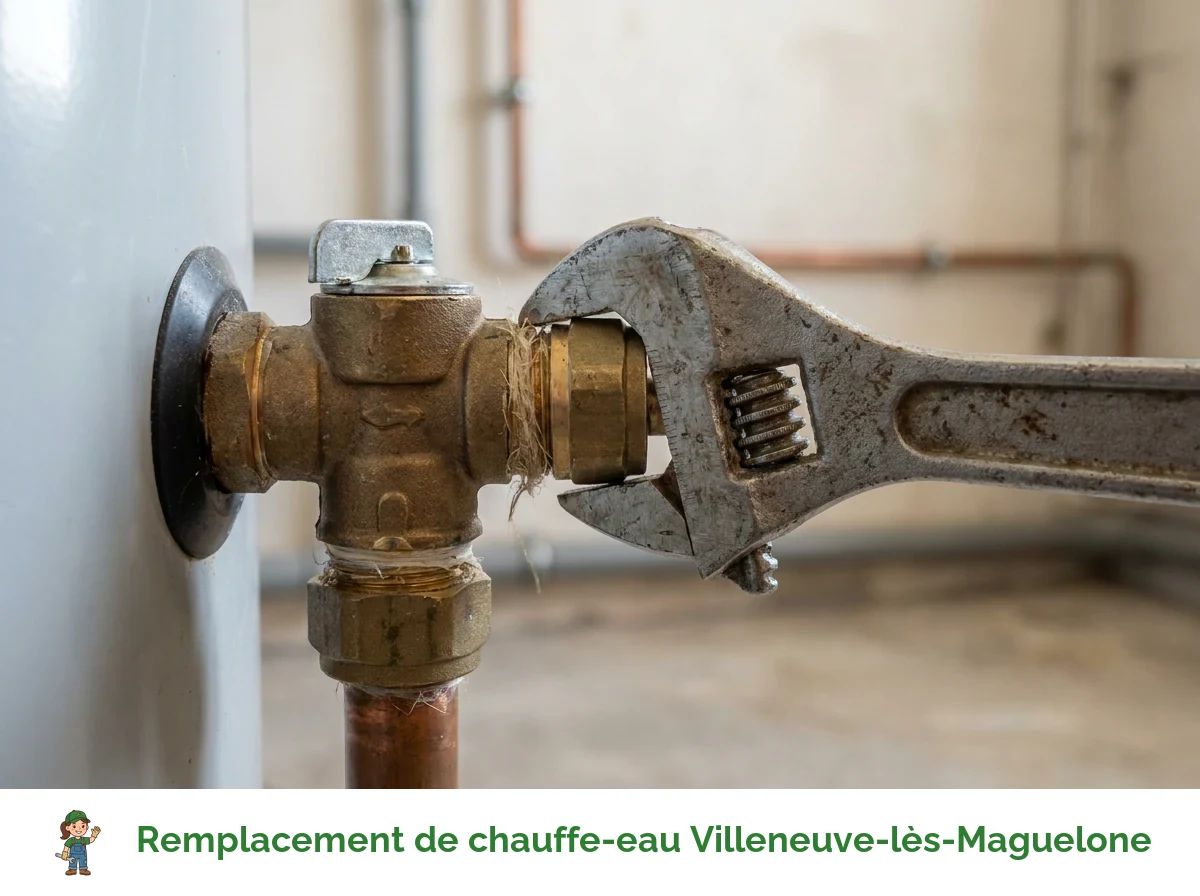 Remplacement de chauffe-eau à Villeneuve-lès-Maguelone
