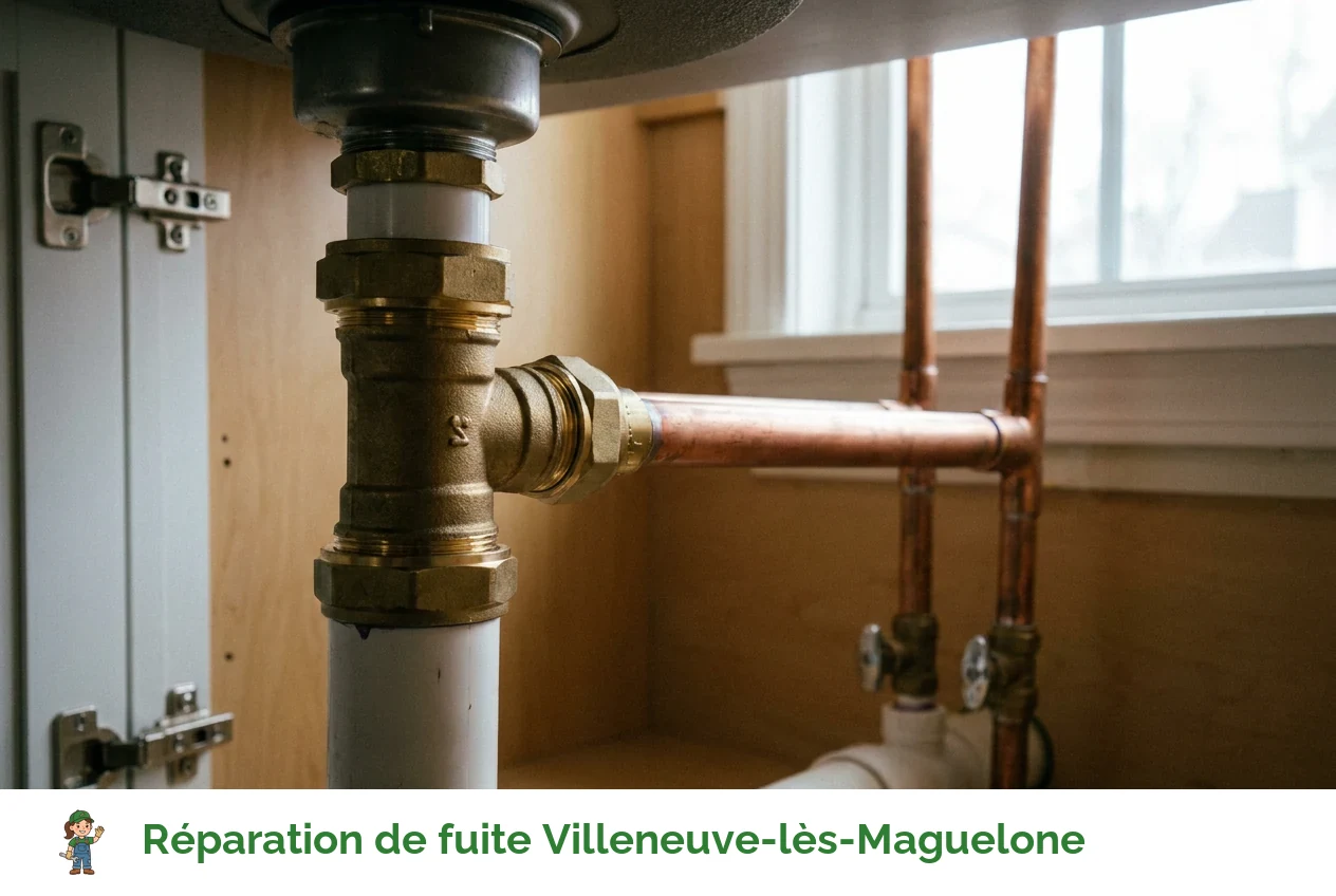 Réparation de fuite à Villeneuve-lès-Maguelone