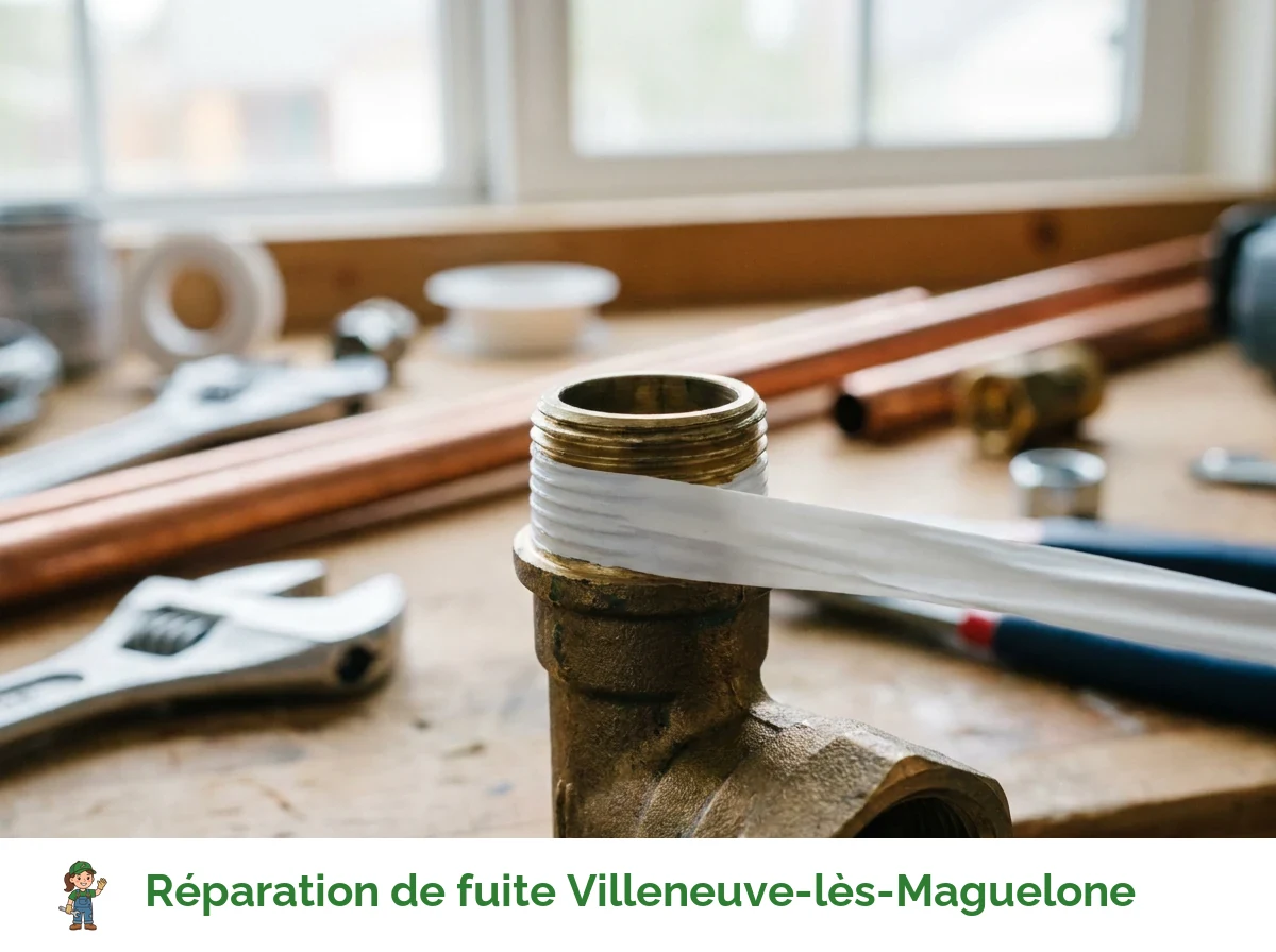Réparation de fuite à Villeneuve-lès-Maguelone